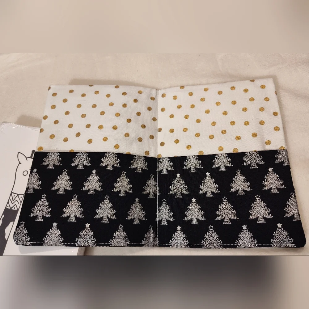 Black and White Checkered Fabric